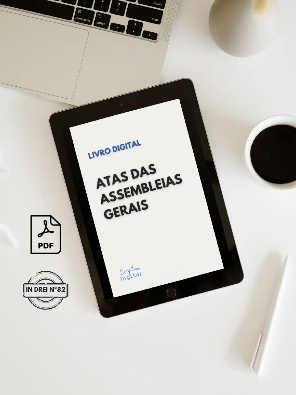 Livro de Atas das Assembleias Gerais - Imagem do livro