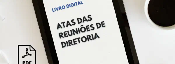 Livro de Atas das Reuniões de Diretoria