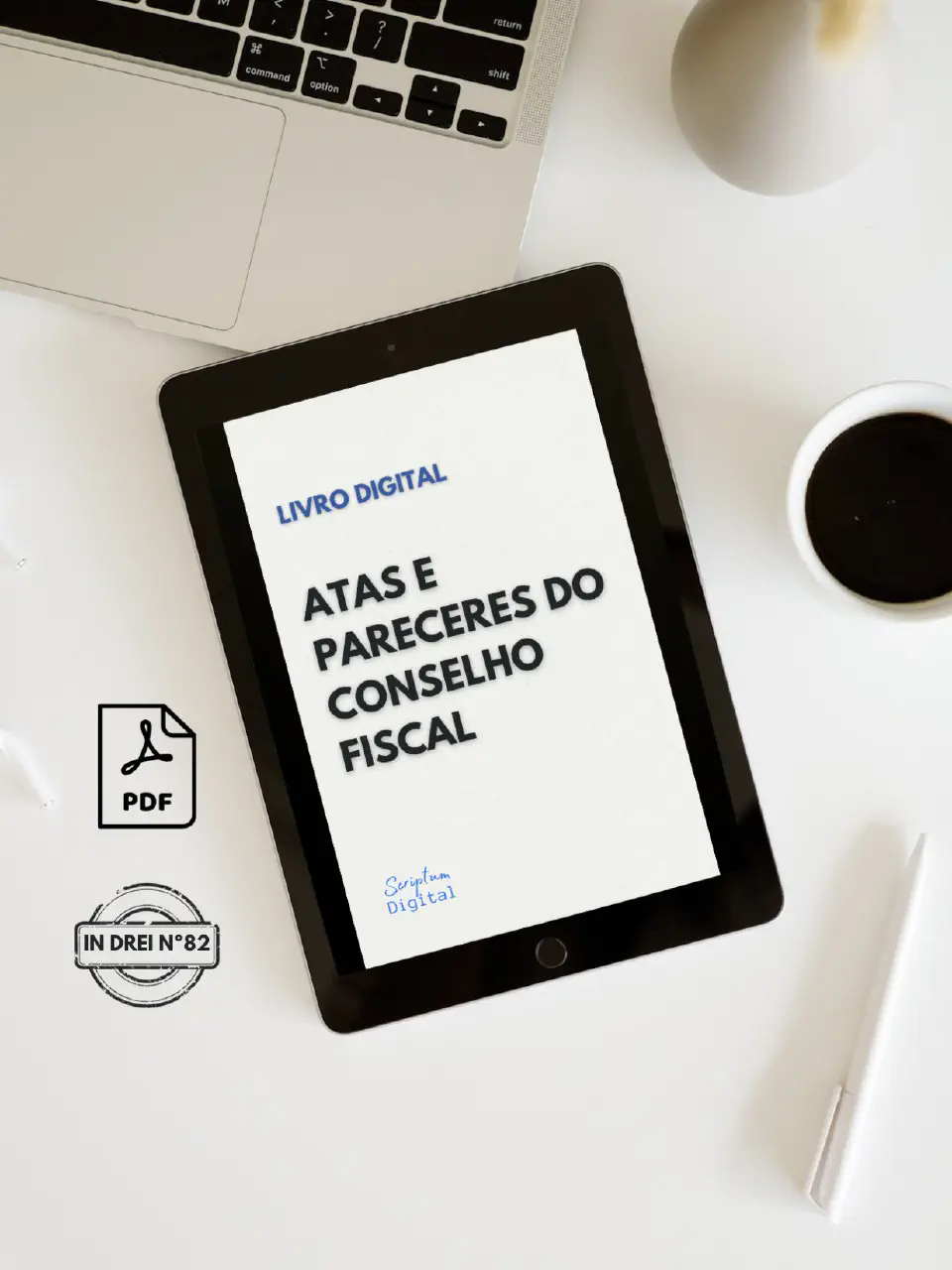 Livro de Atas e Pareceres do Conselho Fiscal - Imagem do livro