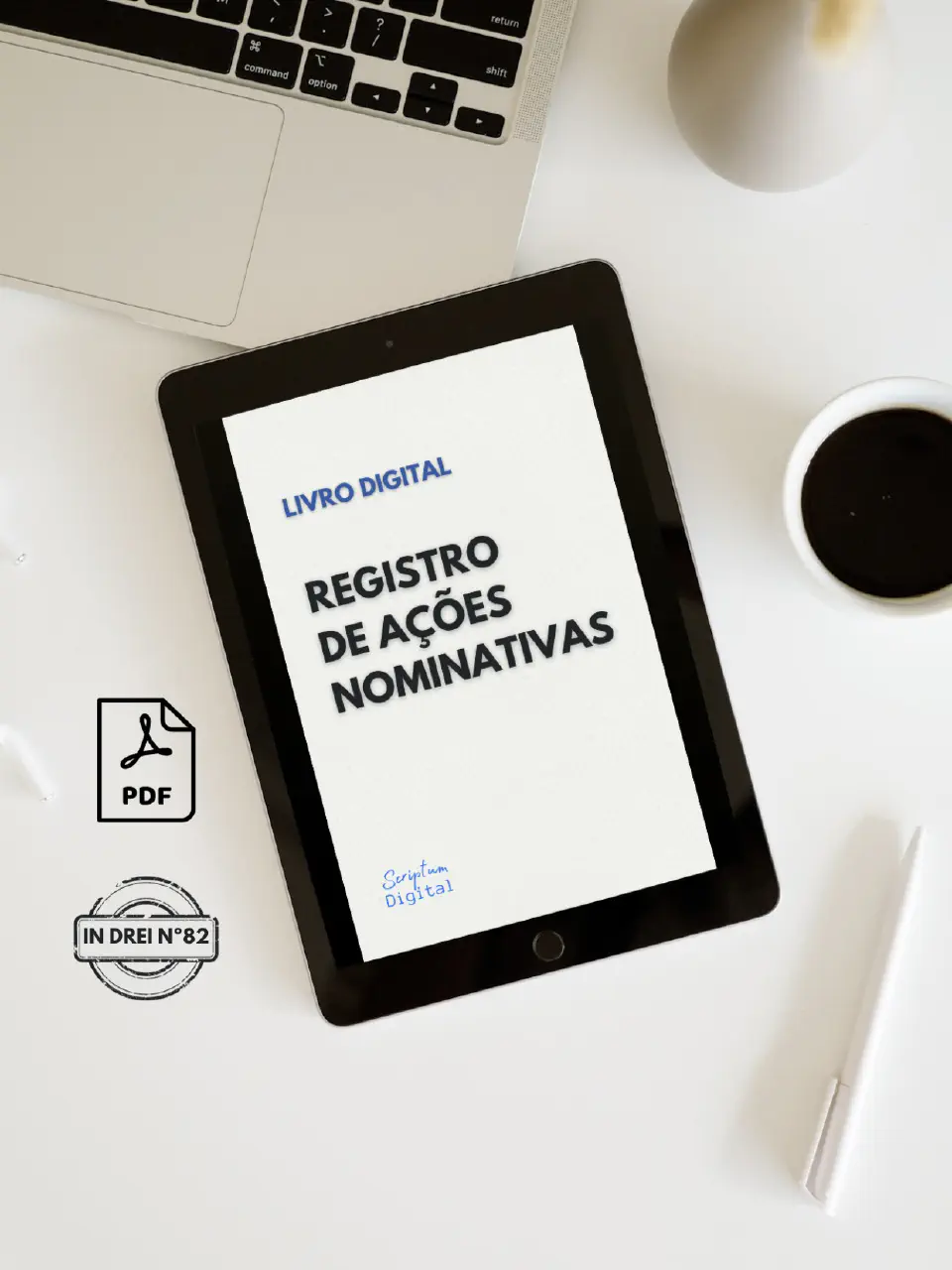 Livro de Registro de Ações Nominativas - Imagem do livro